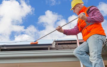 West Dean soft wash roof cleaning